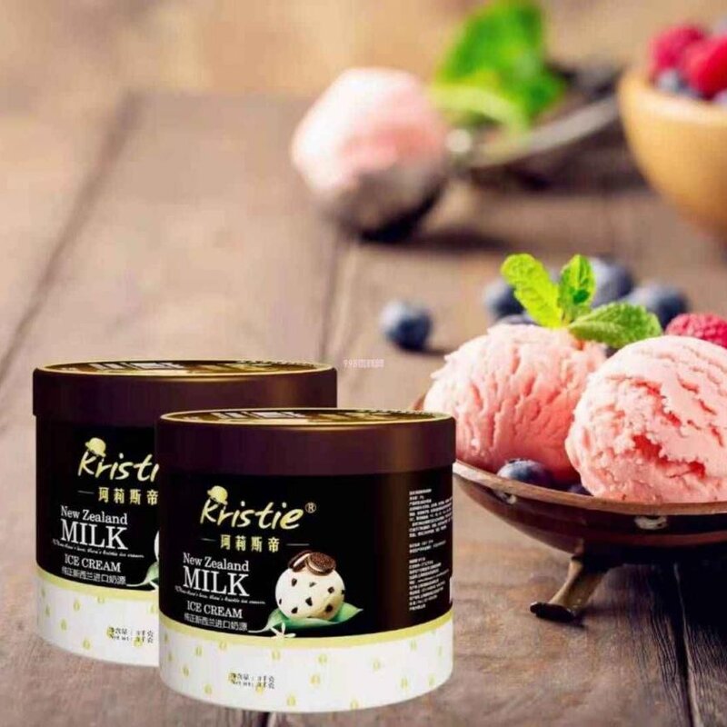 珂莉斯帝Holy Man Li餐饮大桶冰淇淋巧克力味雪糕 3KG