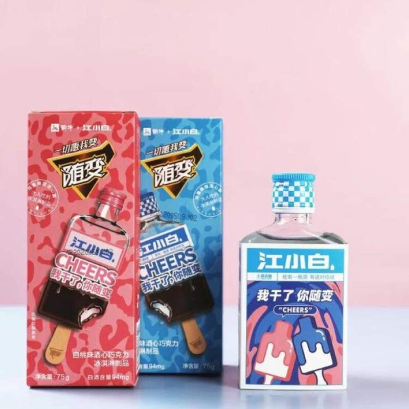 蒙牛公开白酒冰淇淋专利！当冰淇淋遇到酒，这些专属大人的微醺甜蜜你吃过吗？(2)