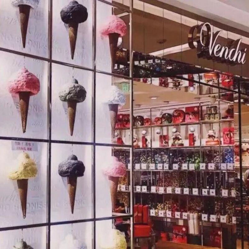 这个地区的冰淇淋市场没有淡季，不是东北(3)