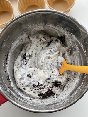 奥利奥三明治冰淇淋的做法（分享怎样做奥利奥冰淇淋）(4)