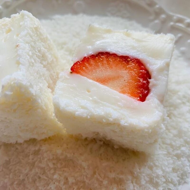 点击查看图片来源 草莓牛奶小方的做法窍门(10分钟搞定的做法)(1)