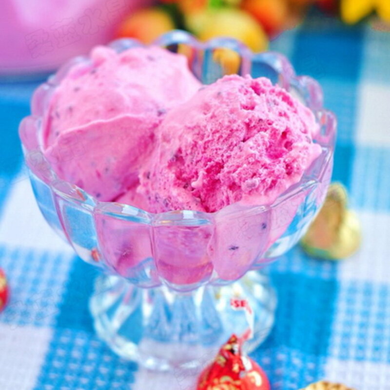 美艳红火龙果冰淇淋（分享火龙果冰淇淋的做法）(4)