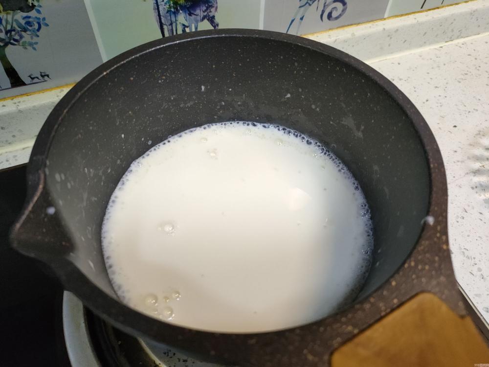 小布丁雪糕做法（口感香甜无冰渣）(4)