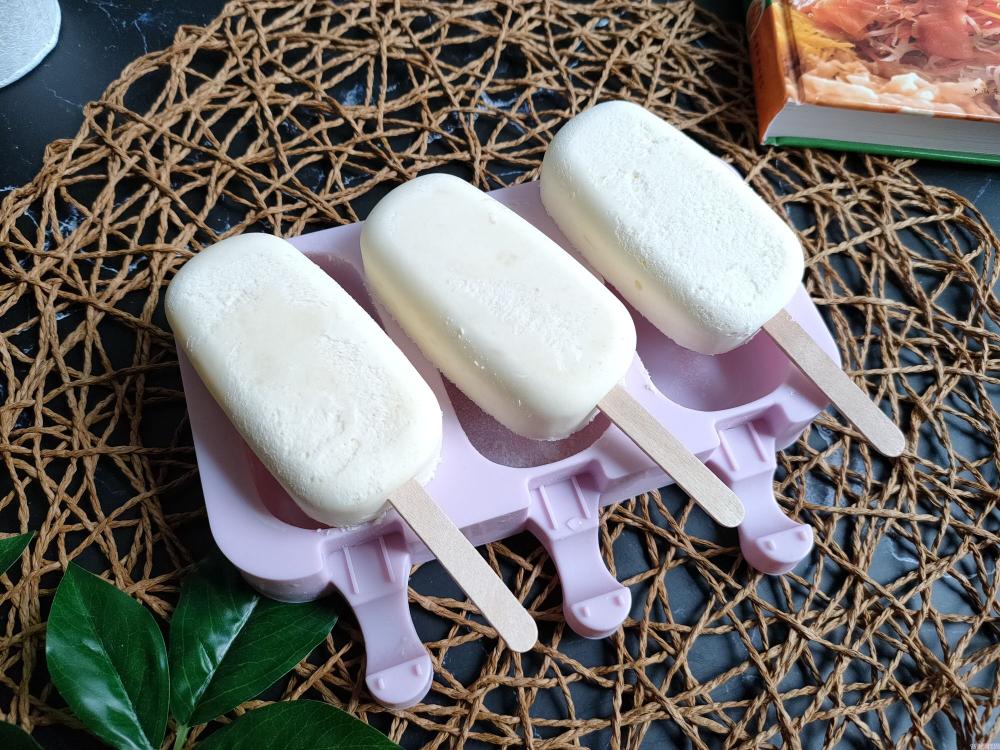 小布丁雪糕做法（口感香甜无冰渣）(9)