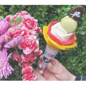 打卡洛杉矶网红冰淇淋（小天使冰淇淋Amorino Gelato）