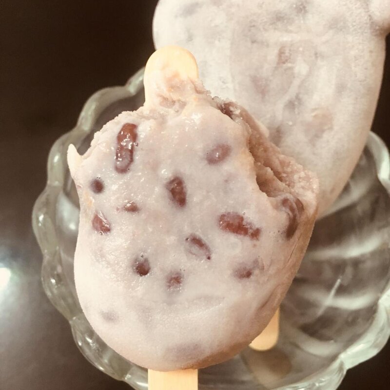 一瓶牛奶，一碗红豆，教你们做出美味鲜奶红豆冰棒(1)