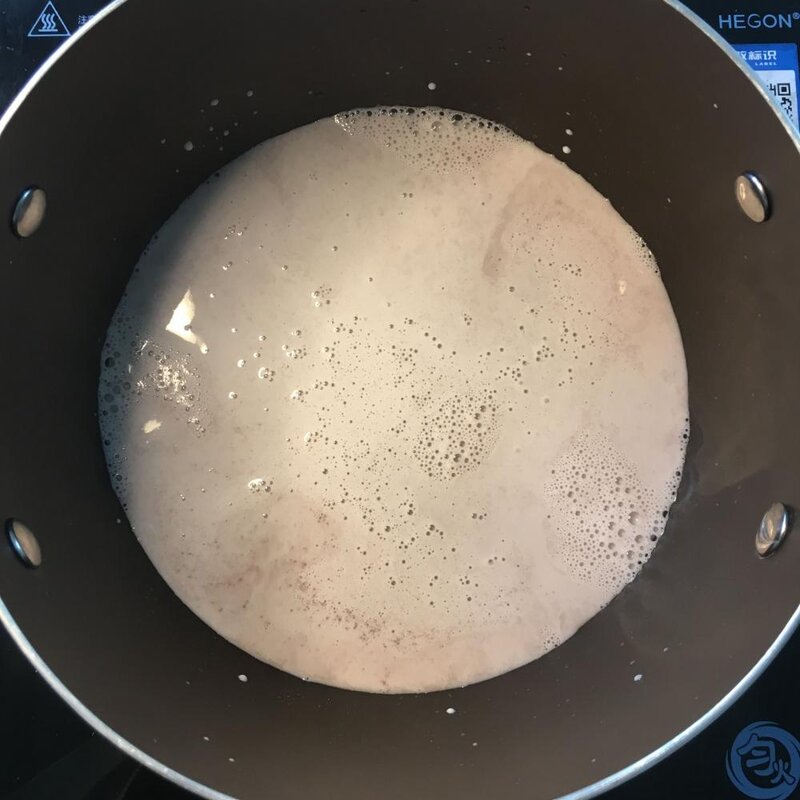 一瓶牛奶，一碗红豆，教你们做出美味鲜奶红豆冰棒(3)